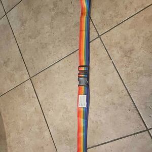 American Tourister Luggage Strap Rainbow Pride